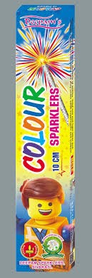 10cm Colour Sparklers